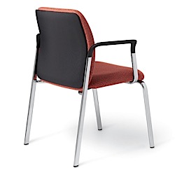 Scratch-Resistant & Extra Durable Ballistic Black Nylon for Ginny Chairs - UPHDUB-B